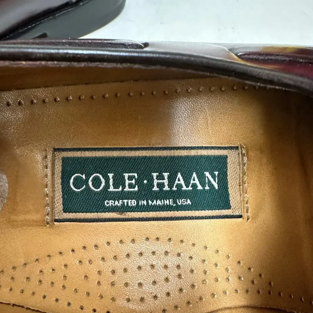 NEW HEELS Rancourt & Co. x Cole Haan Tassel Kiltie Loafer Made in USA 8.5 D